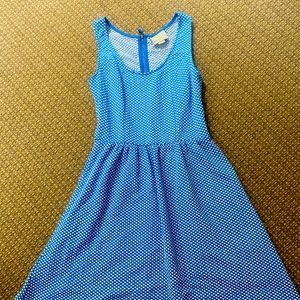 Anthropologie tea length dress